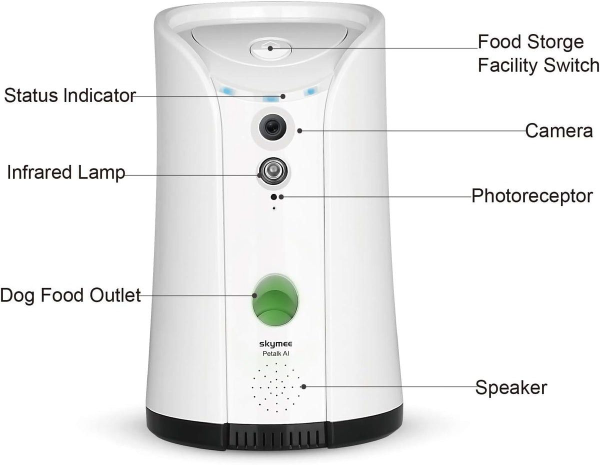 WiFi Pet Camera with Two-Way Audio and Night Vision I66120