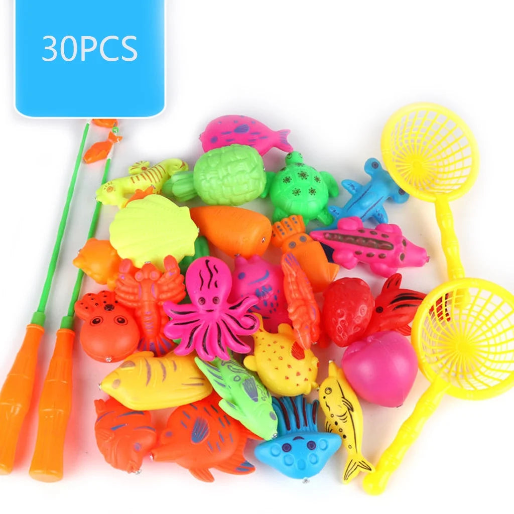 Magnetic Fishing Toys Plastic Fish Rod Set T5774