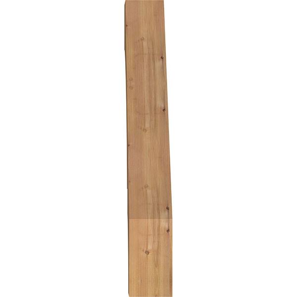 5 1/2x22W x 28x22D x 40x22H Balboa Smooth Brace, Western Red Cedar F87347