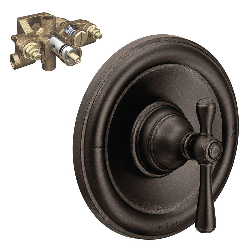Oil Rubbed Bronze Single-Handle Valve Trim Kit with Valve Z568