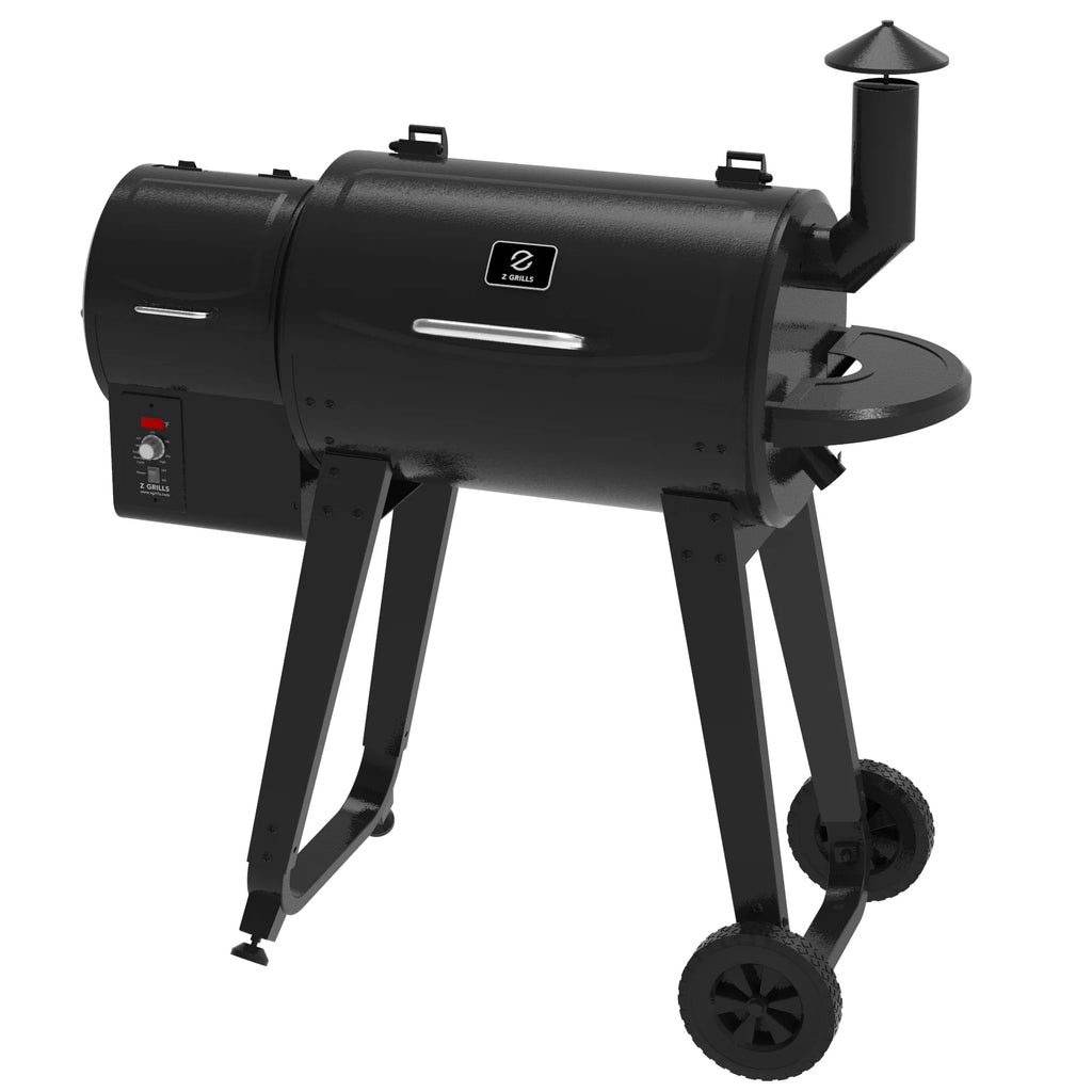 Wood Pellet Grill & Smoker 8-in-1 Black U822481