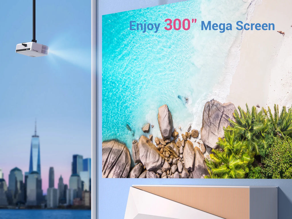 Native 1080P 5G Wifi LCD Projector N234002