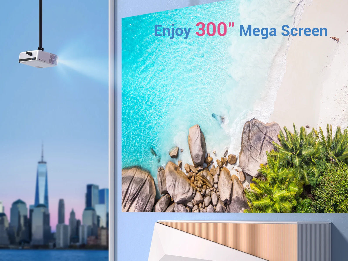 Native 1080P 5G Wifi LCD Projector N234002