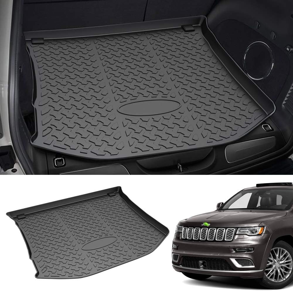 Cargo Liner Trunk Mat All Weather Rear Floor Mat Pack of 2 B672