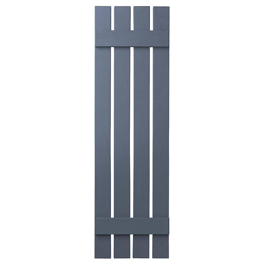 Blue Board and Batten Shutter E781