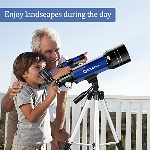 70mm Refractor Telescope with Adjustable Tripod W51981