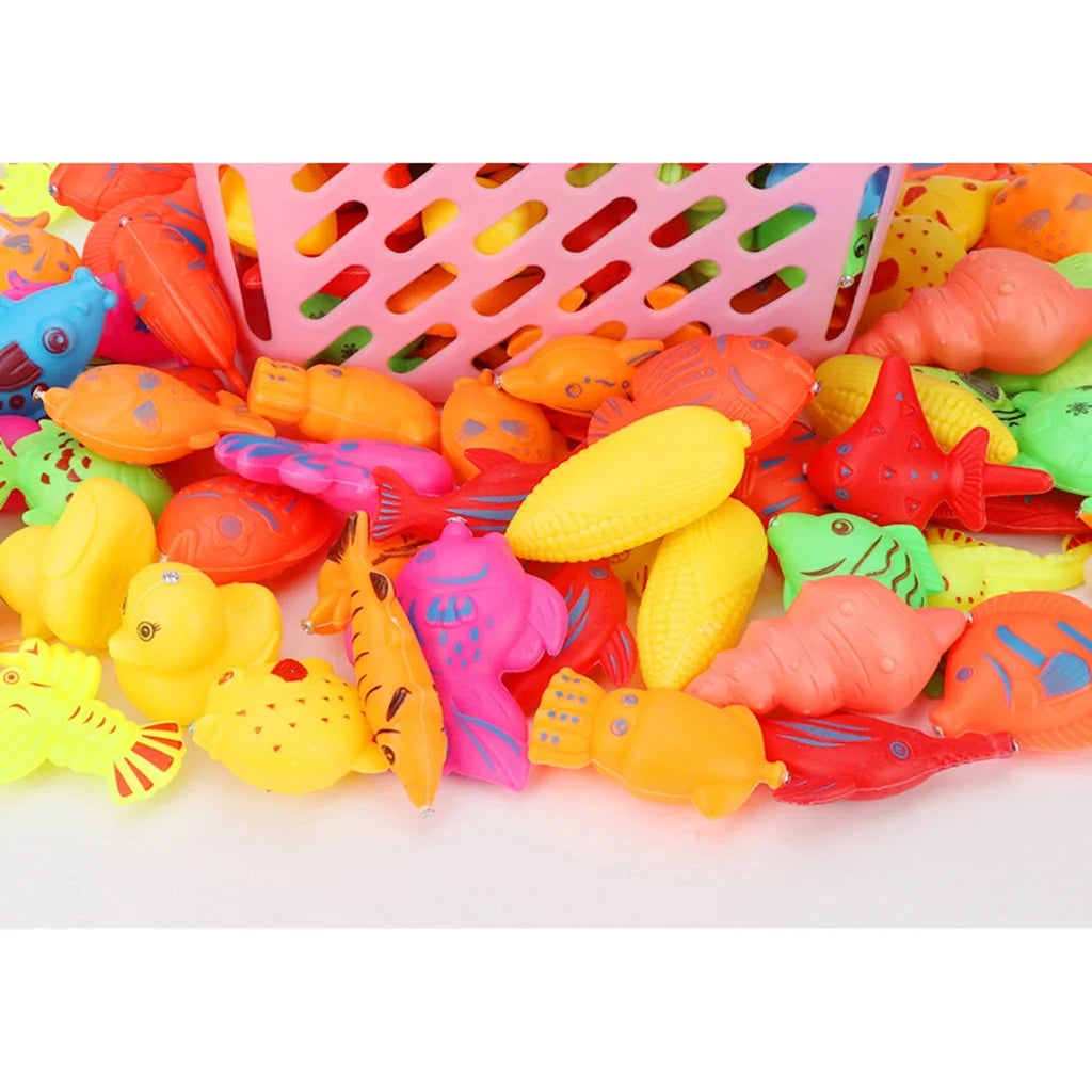 Magnetic Fishing Toys Plastic Fish Rod Set T5774
