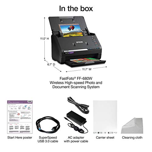 Wireless High-Speed Photo and Document Scanning System Q74316