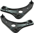 Pair of 2 Front Lower Suspension Control Arm and Ball Joint Assembly with Bushing A584