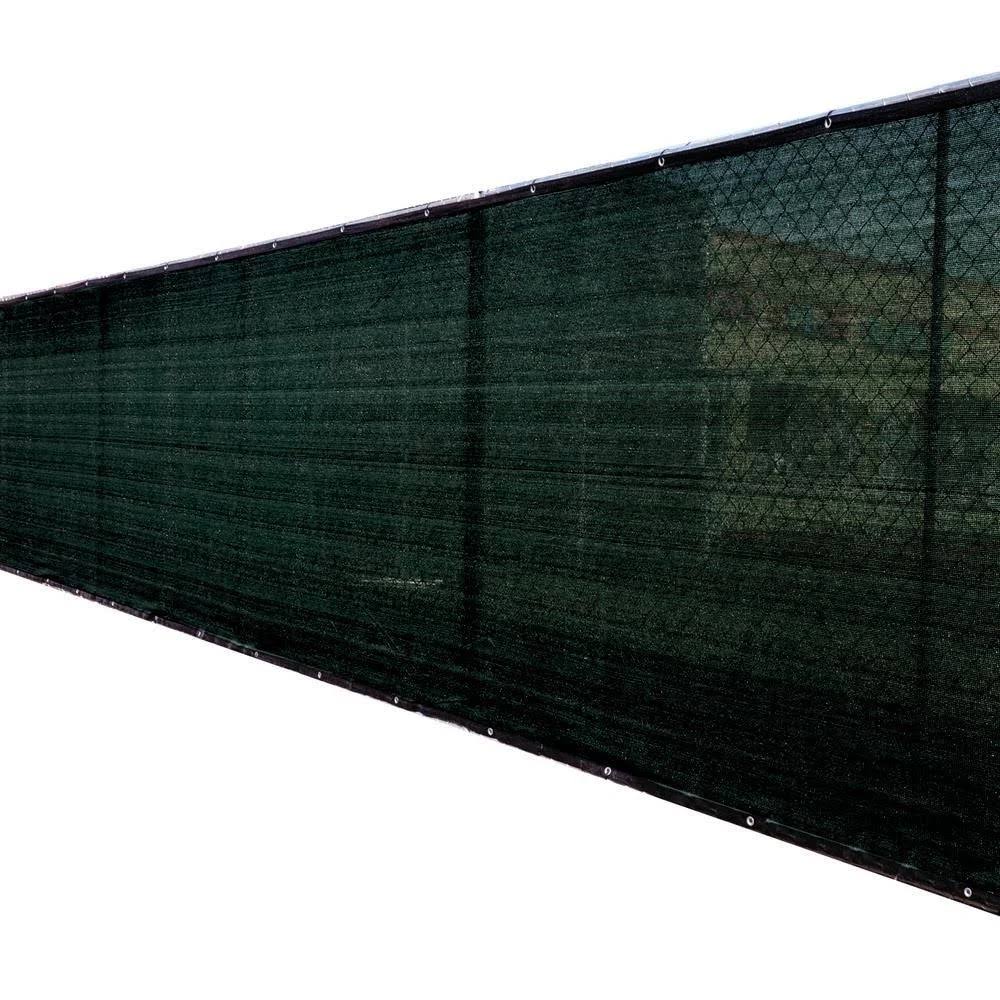 Black Privacy Fence Screen Netting Mesh Fabric Cover W889325
