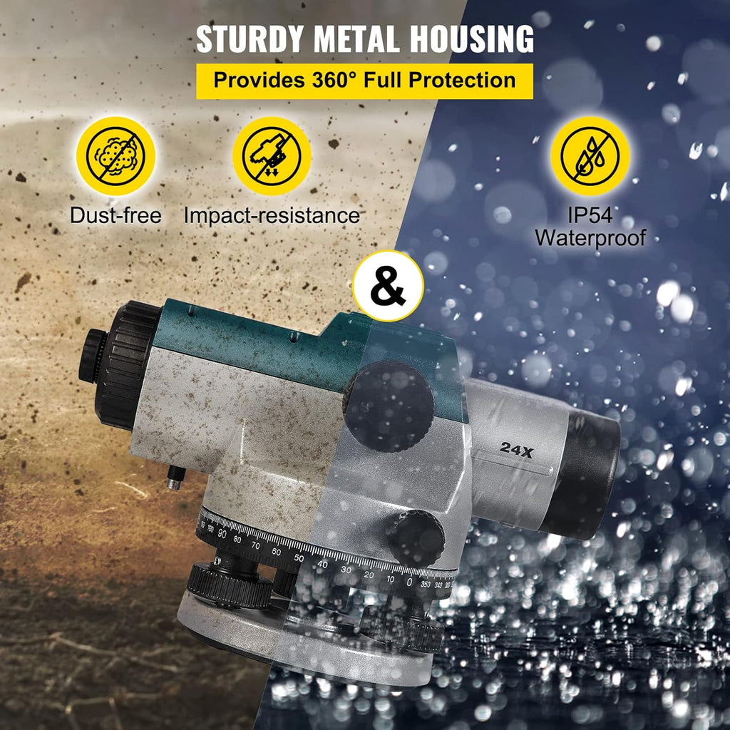 Automatic Optical Level 24X High Precision IP54 Waterproof R289374