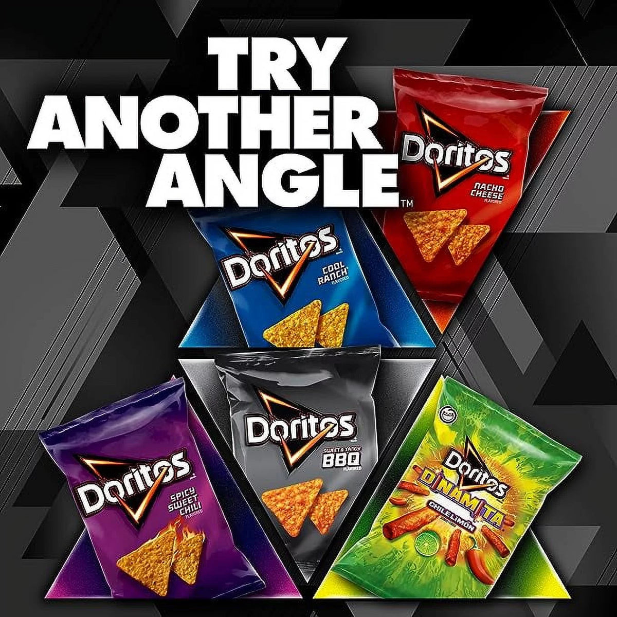 40 Count 1 oz Nacho Cheese Flavored Tortilla Chips M54780