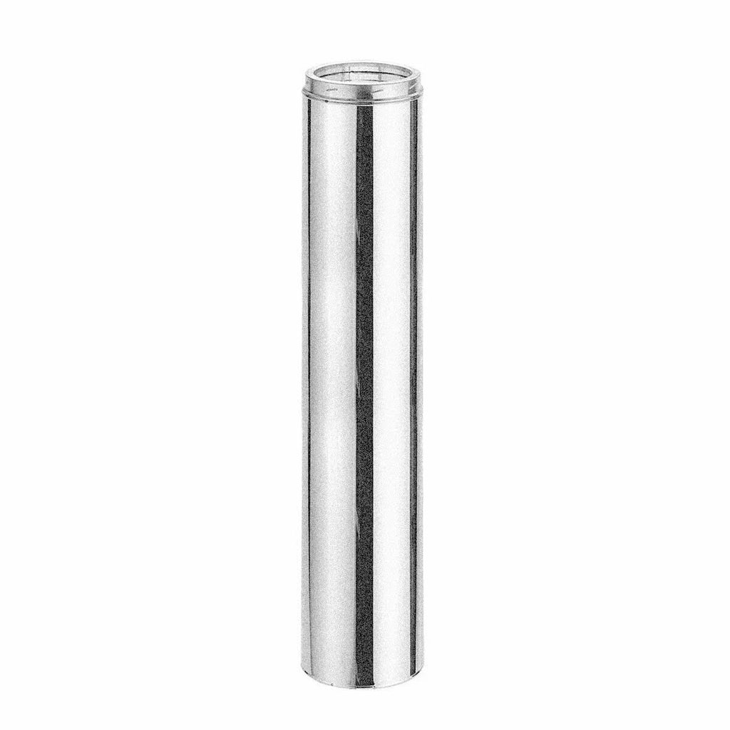 7-Inch x 48-Inch Galvalume Chimney Pipe G74916