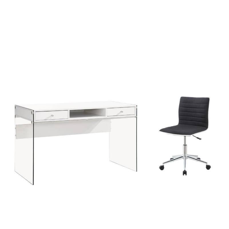 2 Piece Office Set with Computer Desk and Chair C587304