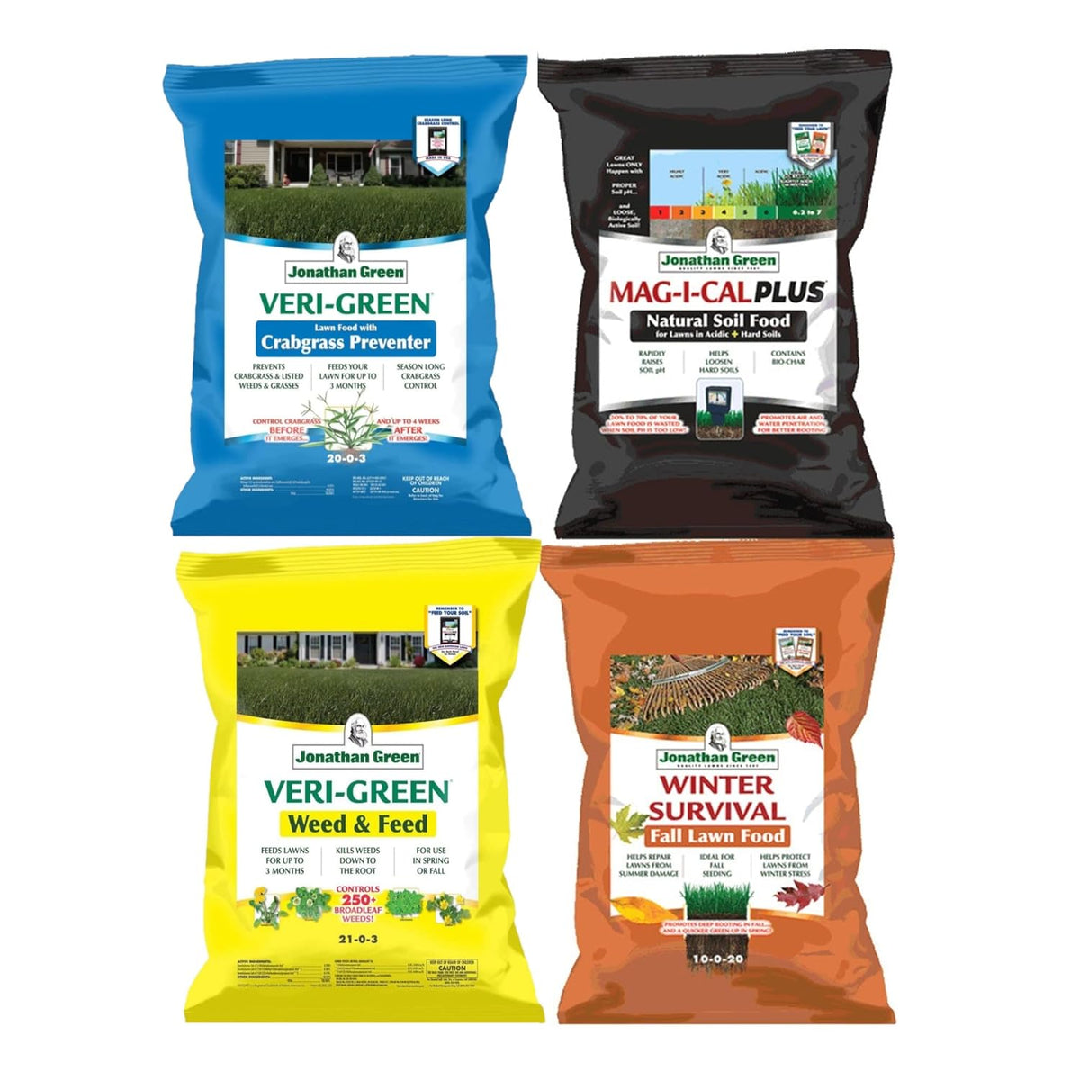 Lawn Fertilizer Program (Pack of 4) N99436