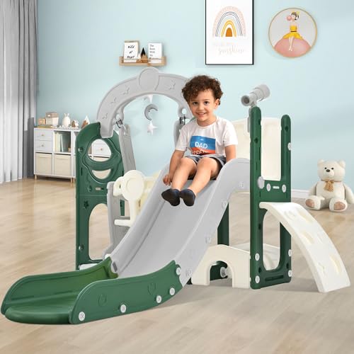 Toddler Slide with Swing Playset V70034