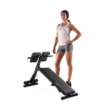 Black Hyperextension AB Bench A4641