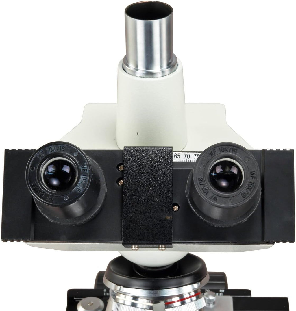 40X-2000X Trinocular Compound LED Microscope with 1.3MP Camera L47936