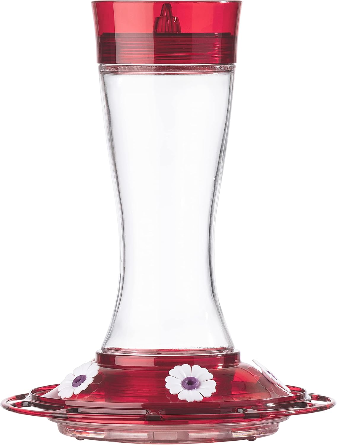 Glass Hummingbird Feeder, 5 Feeding Stations, 20 Ounces H513