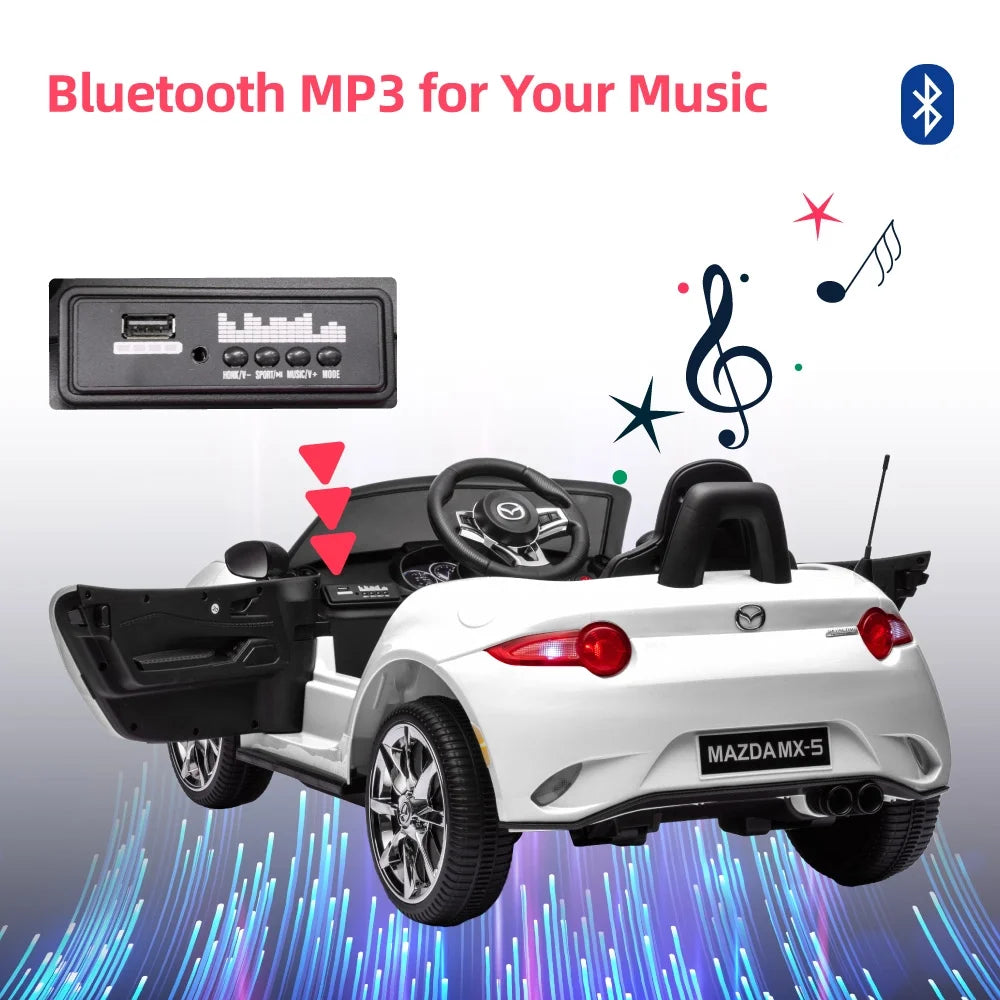 12V Electric Car for Kids with Parental Remote Control A8254