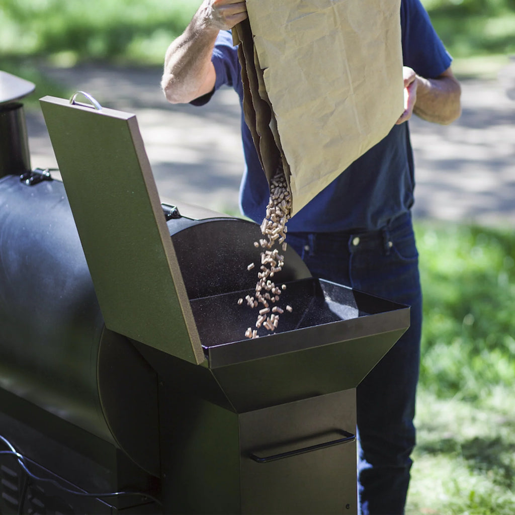 Wood Pellet Grill & Smoker 8-in-1 Black U822481