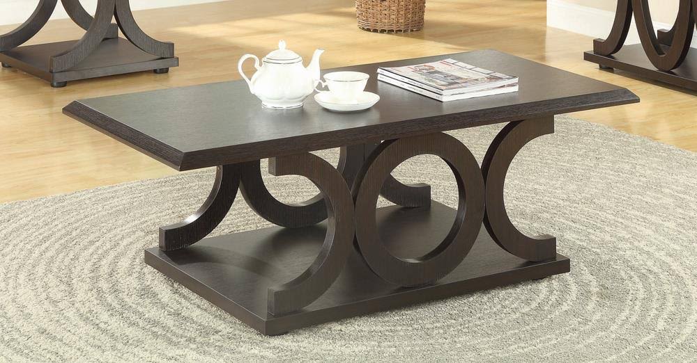 Cappuccino End Table R375205