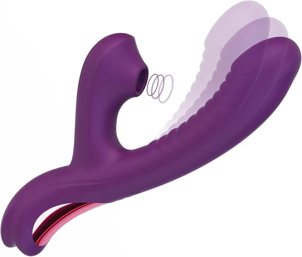 Sucking Vibrator with 3 Suction and 10 Vibration Modes L73477
