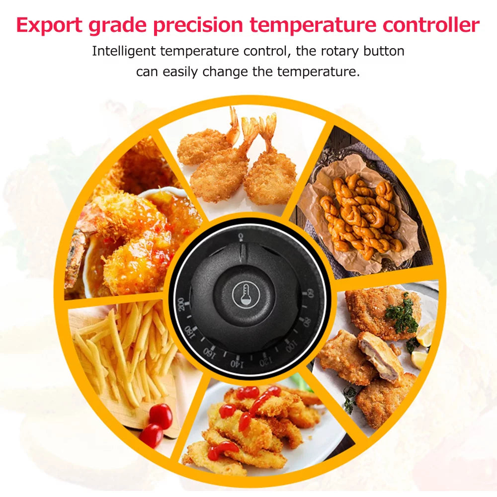 6L 2500W Stainless Steel Electric Fryer Q517145