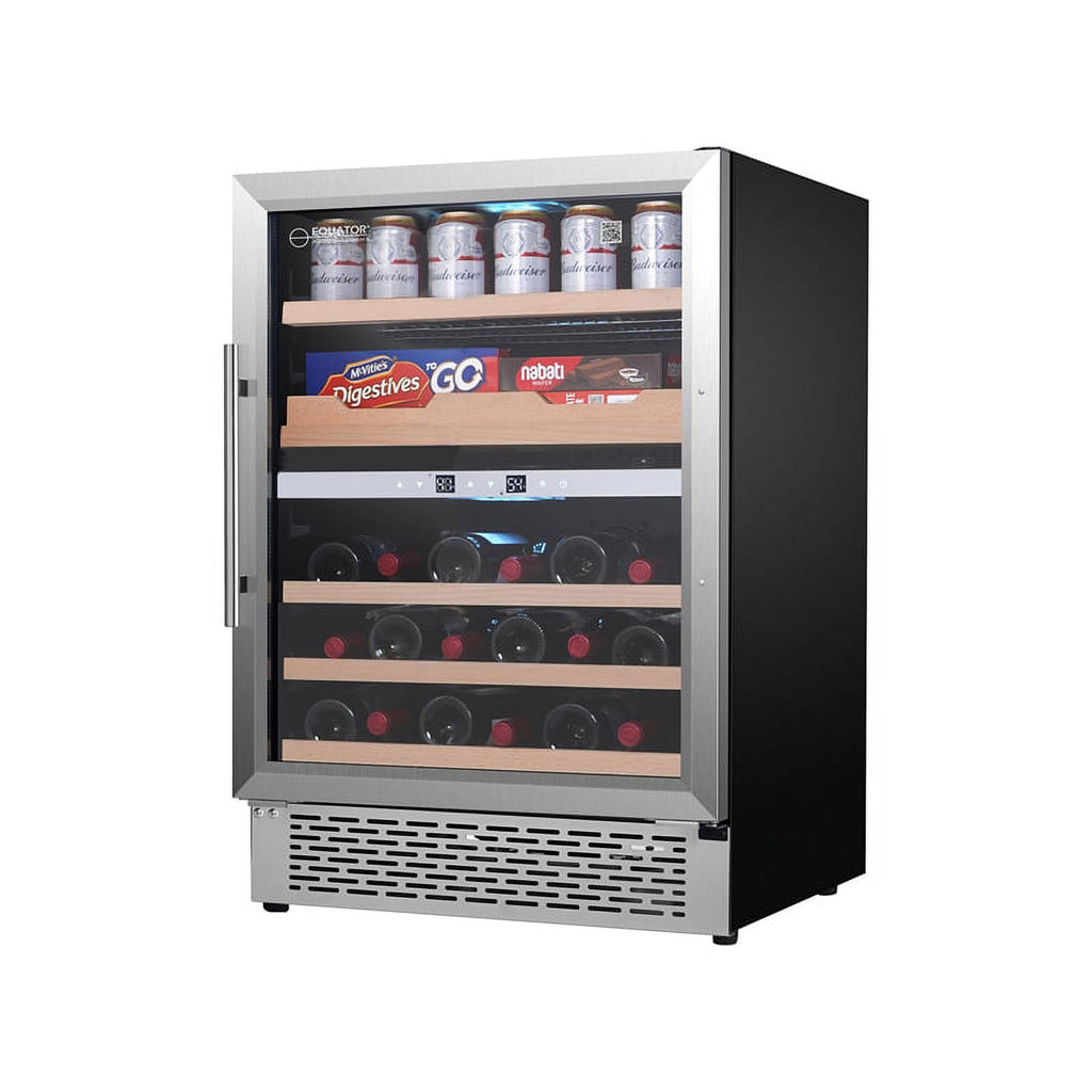 2-Zone Gourmet Center with Wine Bottle Storage H29593