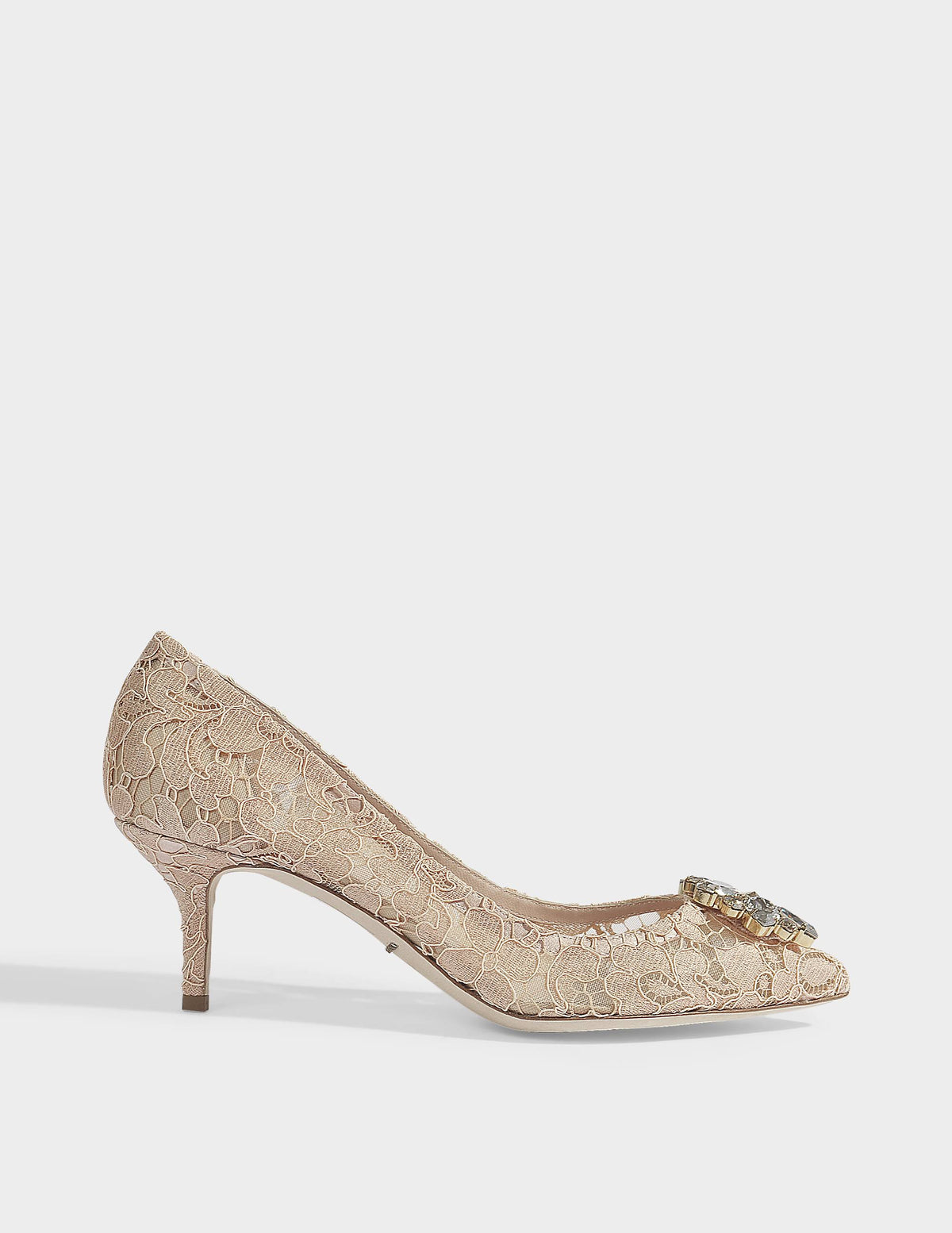 Embellished Lace Pump A99401