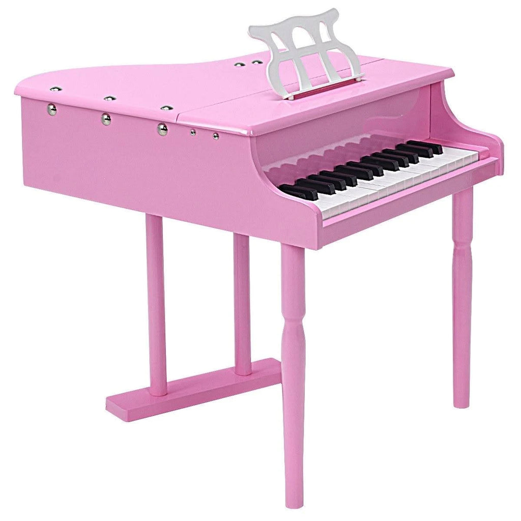 Pink Children Grand Piano with Bench W647733