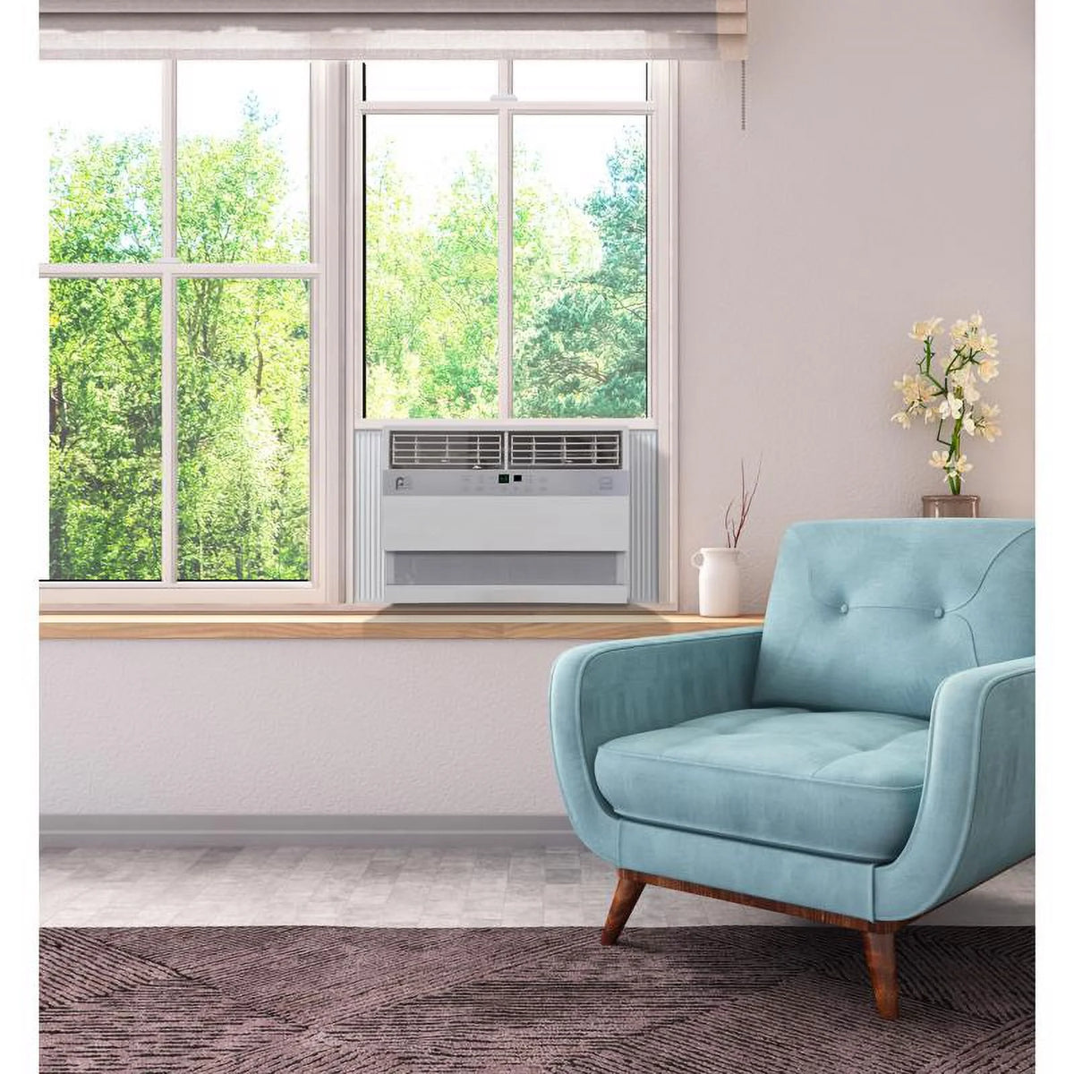 12000 BTU Wi-Fi White Window Air Conditioner Q932580