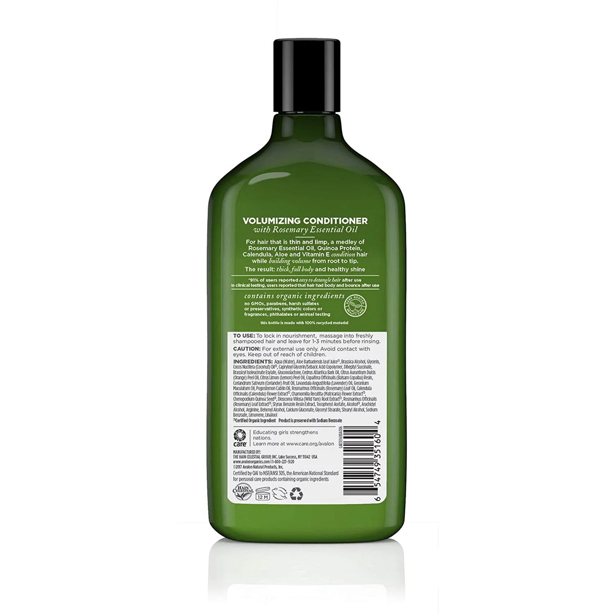 Rosemary Volumizing Conditioner 11 oz Pack of 4 E717355
