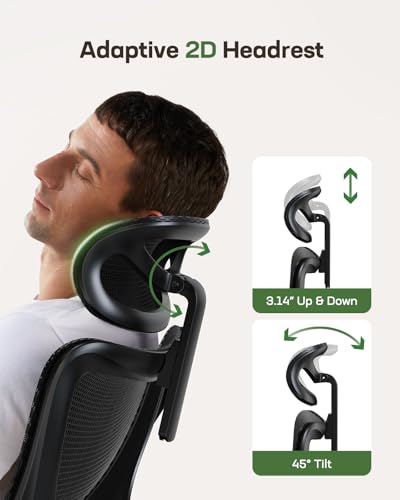 Ergonomic Mesh High Back Office Chair with Lumbar Support K45057