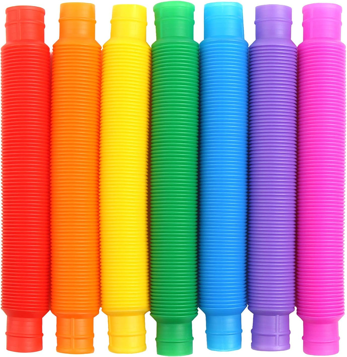 7 Pieces Pop Tubes Fidget Toys V5092