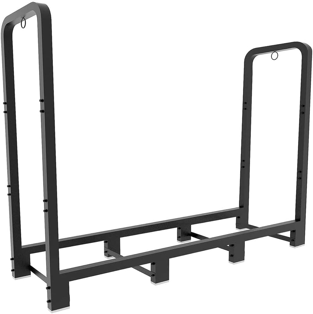 4ft Adjustable Heavy Duty Metal Firewood Rack H56585