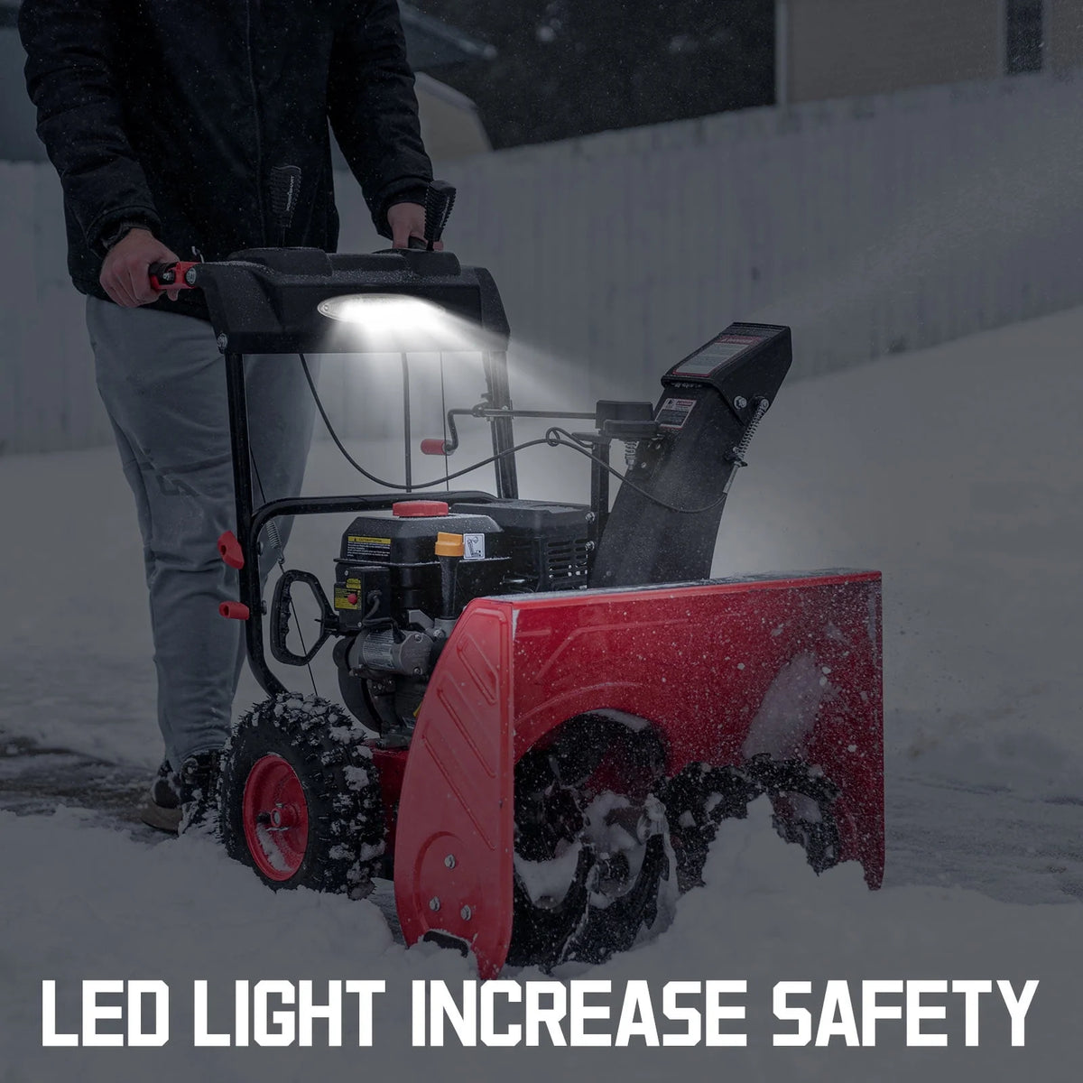 24 in. Two-Stage 212CC Self-Propelled Gas Snow Blower M298