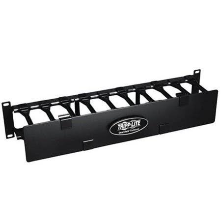 Steel Horizontal Cable Manager with Finger Duct 2URM I708