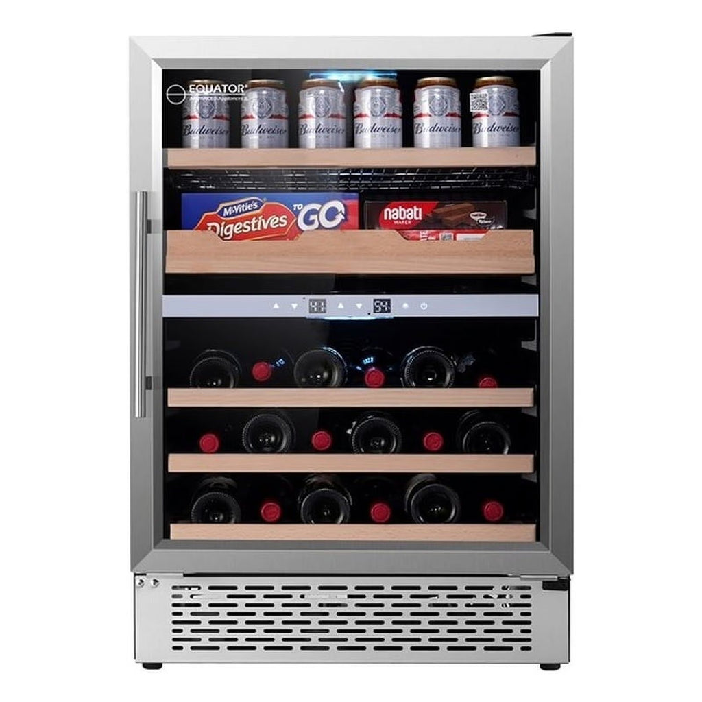 2-Zone Gourmet Center with Wine Bottle Storage H29593