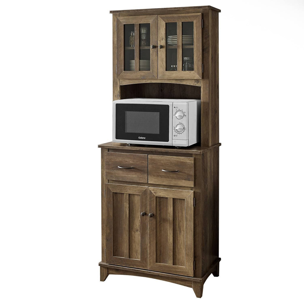 Reclaimed Wood Microwave Cabinet G18943