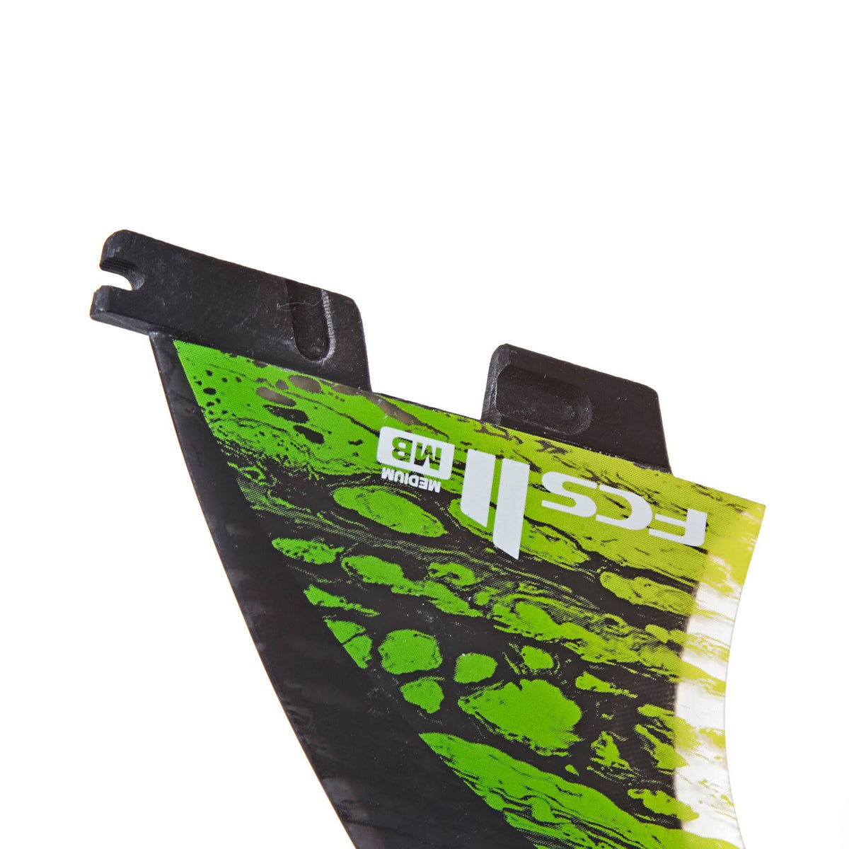 Green Medium PC Carbon Tri-Quad Fin Set I9131