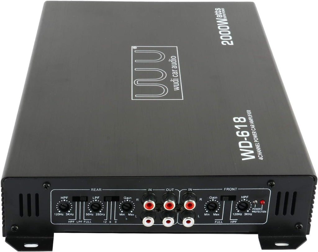 1500W 4 Channel Car Audio Amplifier X904385