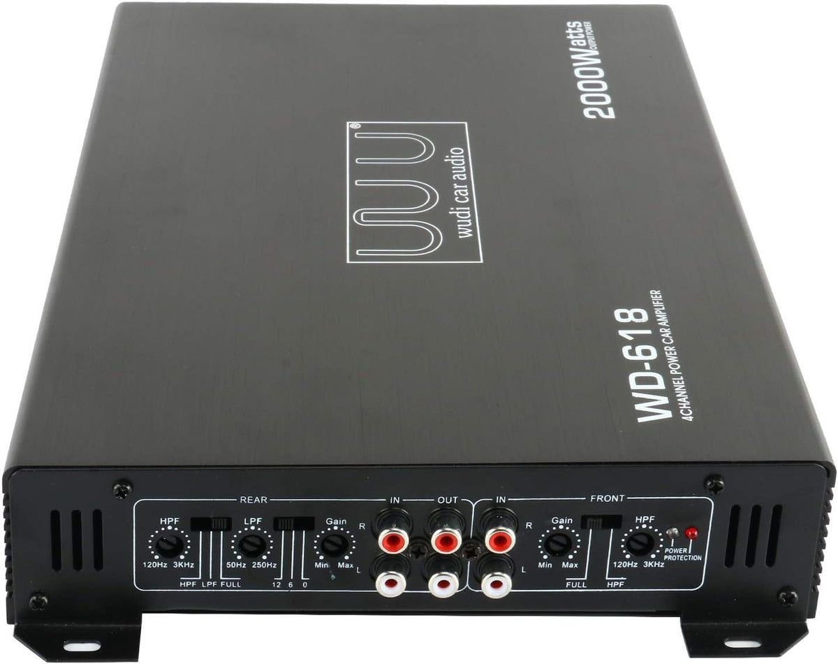 1500W 4 Channel Car Audio Amplifier X904385