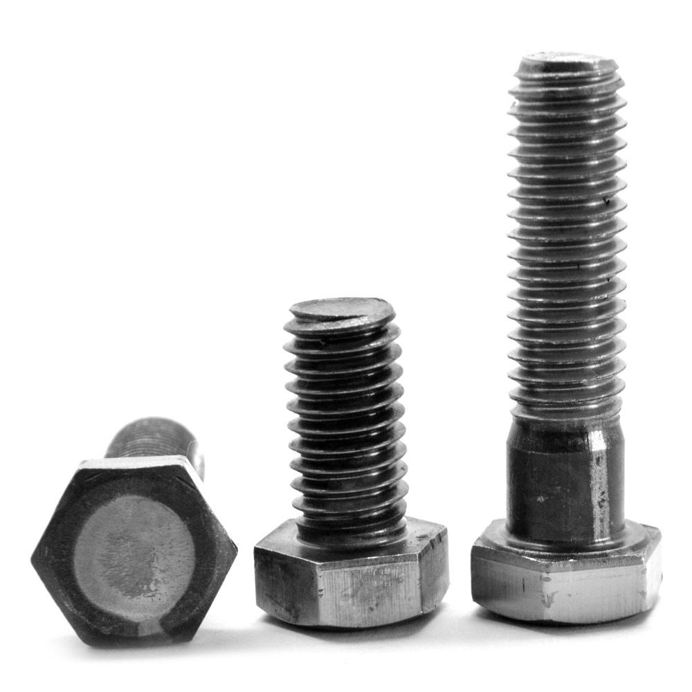 Coarse Thread Grade 2 Hex Cap Screw Low Carbon Steel Plain Finish Pk 650 O153400