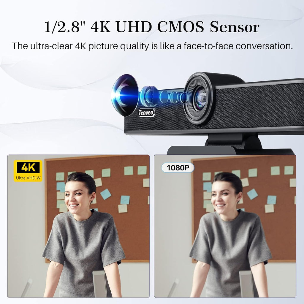 4K Ultra HD All-in-One ePTZ Webcam USB 3.0 with Expansion Microphone U902