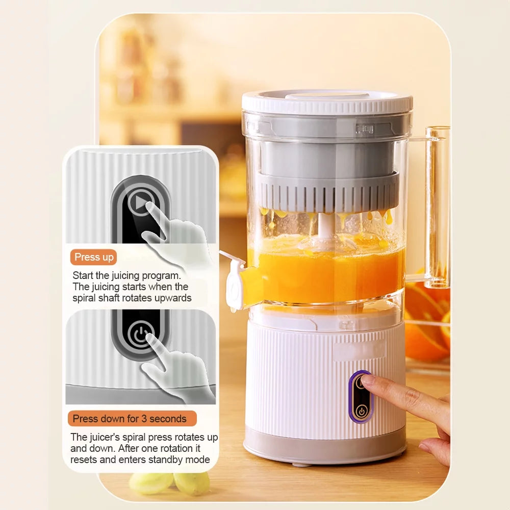 Electric Juicer Portable Citrus Squeezer U306798