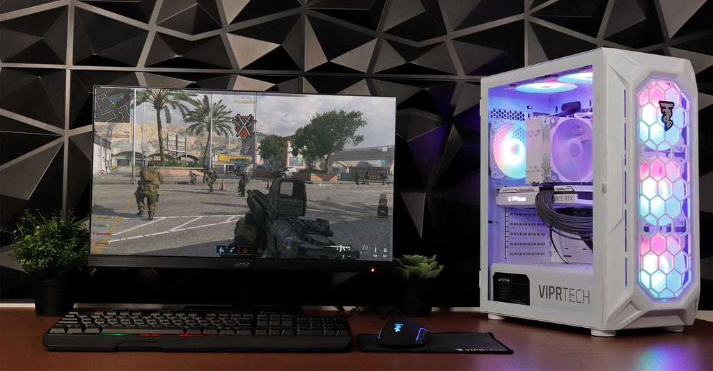 AMD Ryzen 5 5600G RTX 3060 12GB 32GB DDR4 RAM 1TB NVMe SSD Gaming Desktop Computer J201