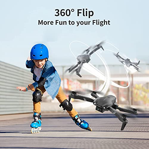 Black 1080P HD FPV Camera Drone with 2 Batteries K273246