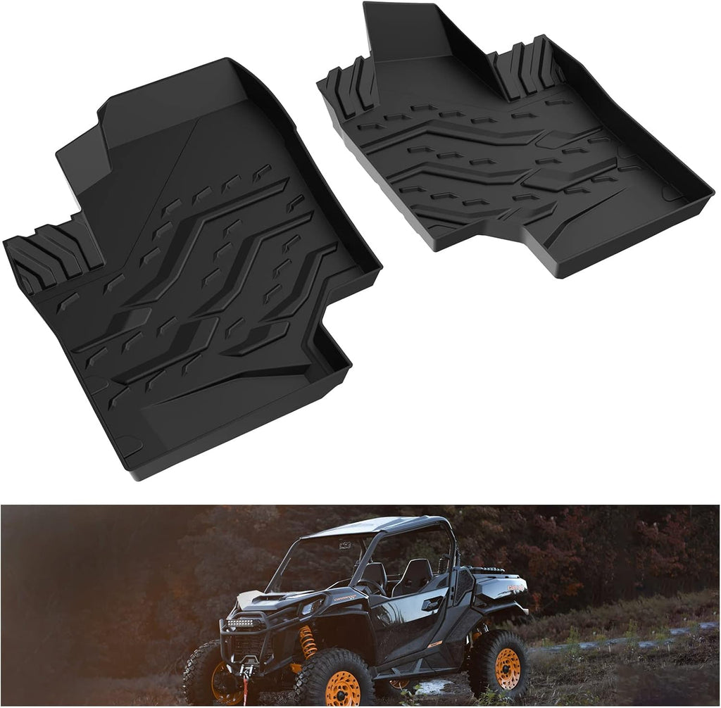 All Weather TPE Floor Mats Black B721