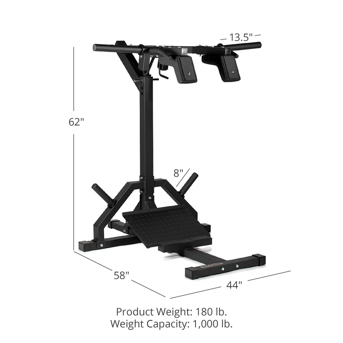 Leverage Squat Machine, Calf Raise Machine, Hack Squat Machine & Leg Press Machine X9212